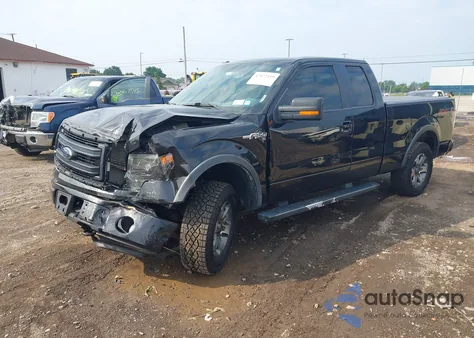 2013 Ford F150 Fx4 from USA, damaged, VIN 1FTFX1EF5DFB74027